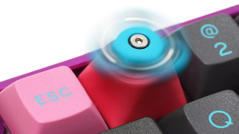 Illustration for article titled I Want to Replace My Entire Keyboard With Fidget Spinner Keys